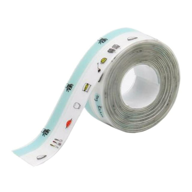 Cinta selladora impermeable antimohos para fregaderos, flexible, para inodoros y bañeras. sol