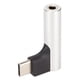thumbnail image 3 of Adaptador de auriculares tipo C a 3,5 mm Soporte de chip DAC 32 bits 384 KHz Adaptador tipo C a 3,5 mm Plata Blanco, 3 of 9