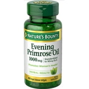 Nature's Bounty Evening Primrose Oil 1000 mg Softgels 60 Each