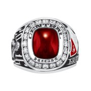 Personalized Men's USA Premiere Class Ring available in Valadium Metals, Silver Plus, 10kt and 14kt Yellow and White Gold