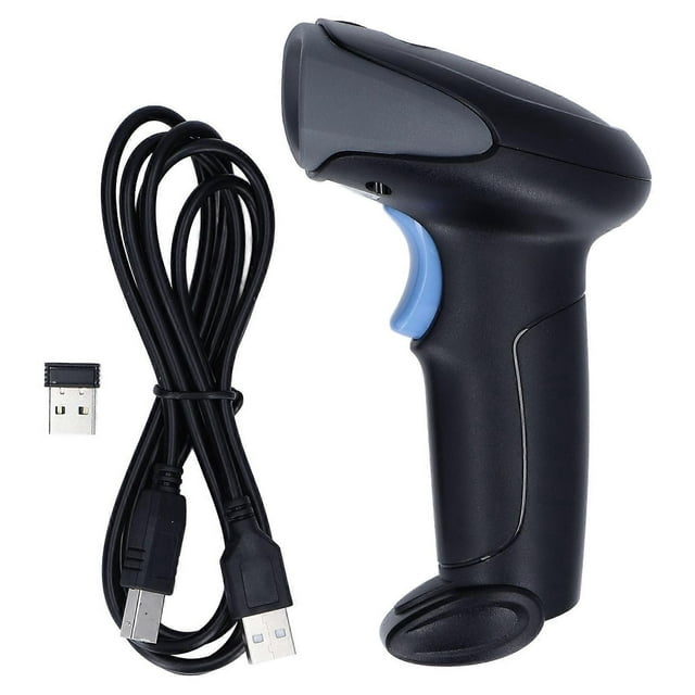 CZY 2D Barcode Scanner 2.4G Wireless Bluetooth Handheld USB Receiver