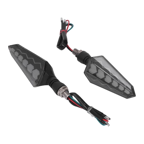 Señal De De Motocicleta, Luz Suave Luz De Señal De LED Universal IPX6 Impermeable 1 Par 2 Para Moto