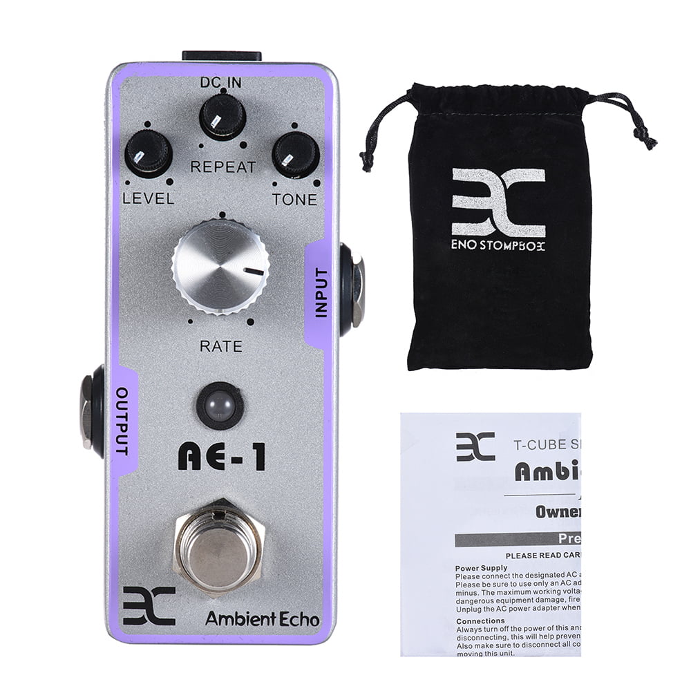 ENO EX AE-1 Electric Guitar Ambient Echo Effect Pedal Full Metal 