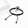 thumbnail image 6 of Cute Paw Locket Adjustable Braided Rope Bracelet Cremation Jewelry For Ashes Bracelets Funeral Urn Bracelet for Ashes Holder, 6 of 7