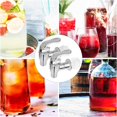 thumbnail image 5 of Queilt Pack Beverage Dispenser Faucet Water Dispenser Replacement Tap for Beverage Dispenser Glass Container Coffee Juice Drinking Fountain, 5 of 5