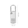 thumbnail image 4 of Shisuyan Alloy Zipper Pull Tabs for Clothing Bags Pouches DIY Projects 12Pcs, 4 of 8