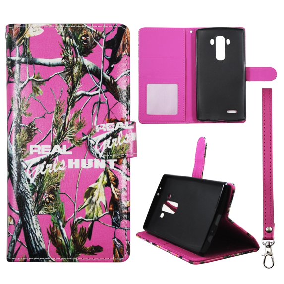 Camo RGHT Wallet Folio Case for LG G4 Fashion Flip PU Leather Cover Card ID Card Slots & Stand