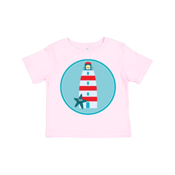 Inktastic Lighthouse Nautical Beach Boys or Girls Toddler T-Shirt