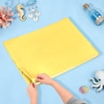 thumbnail image 4 of Uxcell Beach Sling Chair Replacement Canvas, 41x113cm Lounge Chair Fabric Yellow, 4 of 7