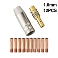 thumbnail image 1 of 12 Pcs Embouts de Buse de Soudure MB15 MIG 0.8/ mm Kit de Support de Buse M6, 1 of 10