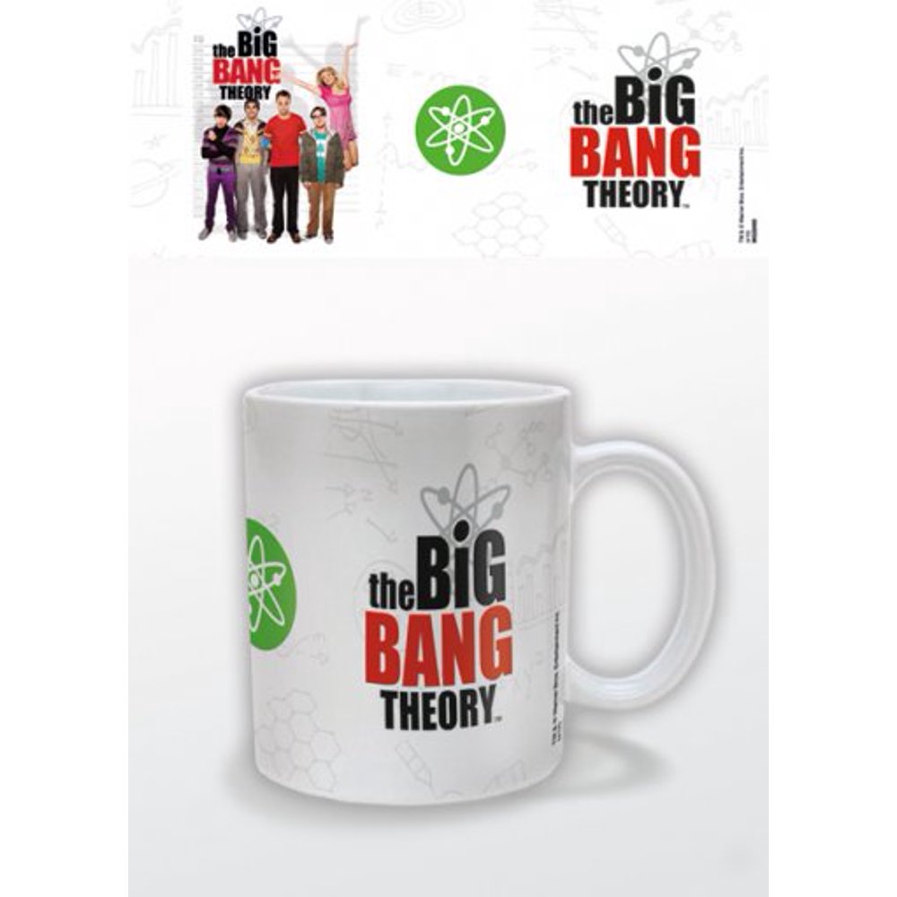 The Big Bang Theory Ceramic Coffee Mug / Cup (The Gang & Logo
