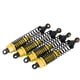 thumbnail image 2 of piezas RC vehículo todoterreno amortiguador de Metal parte para HSP 106004 accesorio de coche de Control remoto (oro), 2 of 8