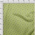 thumbnail image 2 of oneOone Organic Cotton Poplin Twill Fabric Leaves & Flower Floral Decor Fabric Printed BTY 42 Inch Wide, 2 of 4