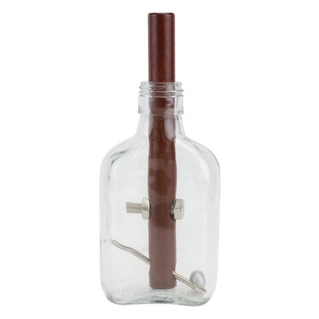 

1PC Creative Wine Bottle Unlock Toy Educational Adult Kid Toy (White Brown)