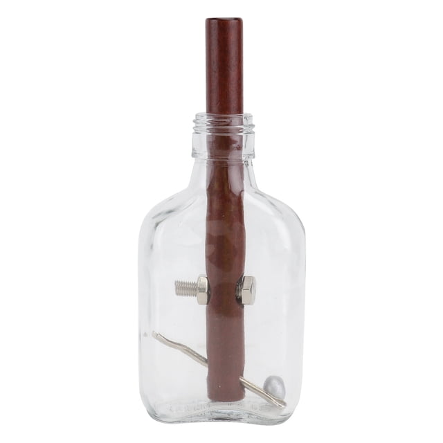 MasteelfCA 1PC Creative Wine Bottle Unlock Educational Kid (White Brown)