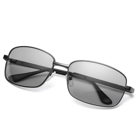 Polarized Aviator Sunglasses for Men, Photochromic Sunglasses with TAC UV400 Protection Lens for Driving, Fishing, Outdoor