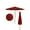 Red, variant on Topcobe 10 Feet Patio Umbrella with 8 Wooden Ribs and 3 Adjustable Heights, Outdoor Patio Table Umbrella for Garden Backyard Pool Deck-Wine