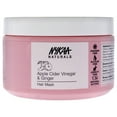 thumbnail image 1 of Mascarilla para el cabello - Vinagre de sidra de manzana y jengibre de Nykaa Naturals para mujeres - Mascarilla de 6,76 oz, 1 of 1