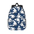 thumbnail image 1 of Easygdp Shark Mochila Ligera de 15 Pulgadas para Estudiantes, Mochila Cómoda para la Escuela y Viajes, Correas Ajustables, 1 of 6