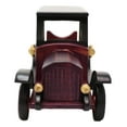 thumbnail image 4 of Hand Made Wood Retro Antique Style Purple Model T Sedan Car Wine Holder Figurine, 4 of 9