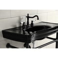 thumbnail image 3 of Kingston Brass KS1975BPL 8 in. Widespread Bathroom Faucet, Oil Rubbed Bronze, 3 of 4
