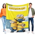 thumbnail image 1 of Minions anti-pilling, suave, ligera, esponjosa y acogedora de lujo para hogar y cocina – Perfecta para niños y adultos,130X150cm, 1 of 6
