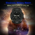 thumbnail image 4 of ROLOJ Deportivo de la Fuerza Aérea, RelOJes Militares de la Muñeca Militar Resistente A Los Hombres Resistentes a la Muñeca., 4 of 7