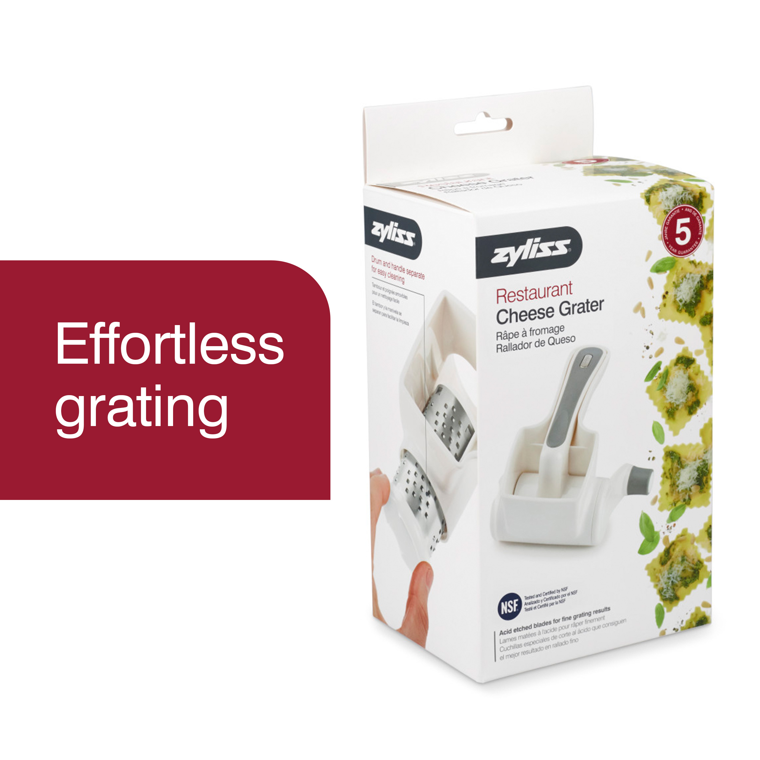 Frieling Handheld Rotary Cheese Grater, Stainless Steel on Food52
