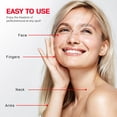 thumbnail image 2 of Máquina de afeitar facial para mujer, dispositivo de depilación facial, recargable por USB, 2 of 6