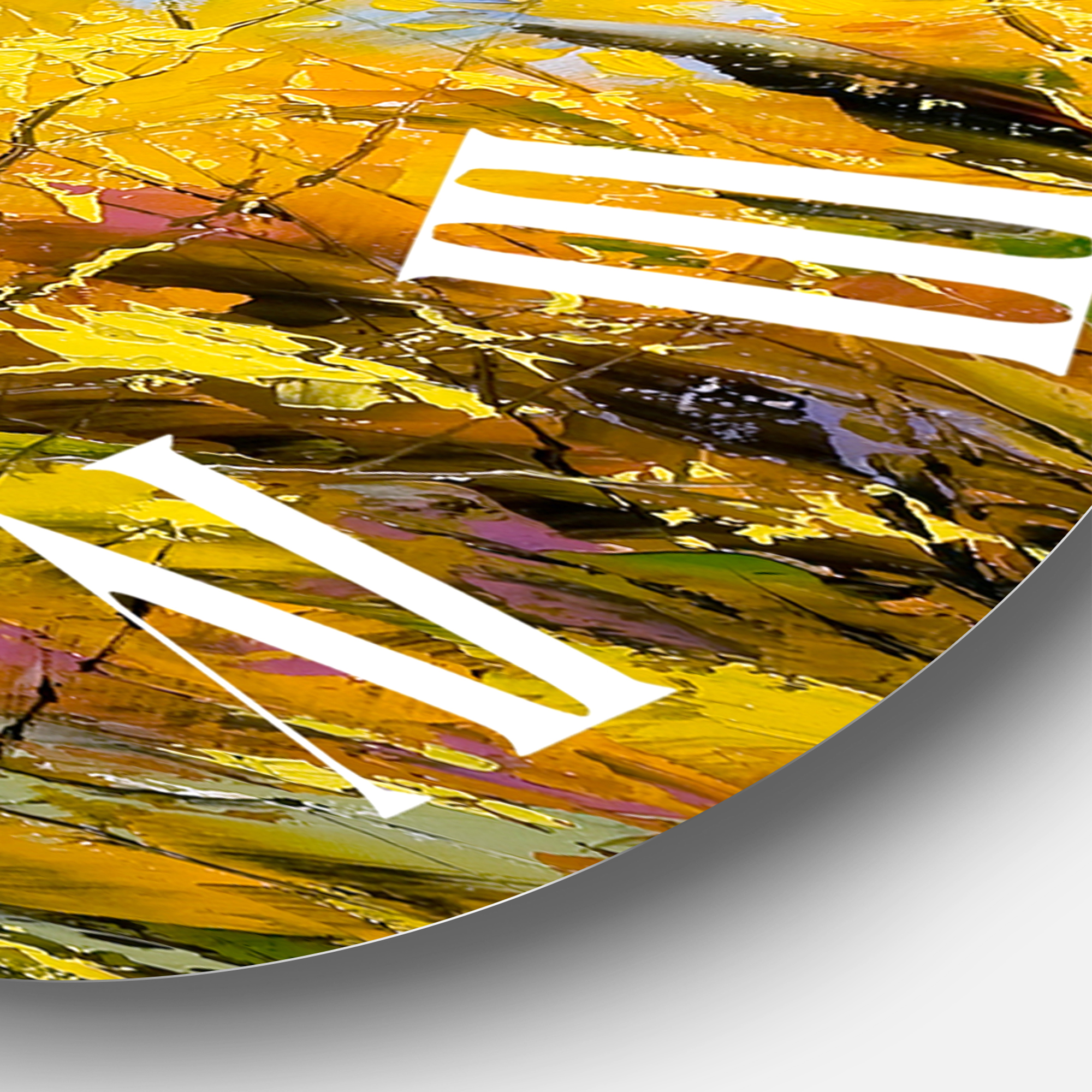 Designart 1 in Country Wall Clock