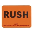 thumbnail image 3 of 2 in. x 1.5 in. Self-Adhesive Shipping and Handling Rush Labels - Red/Black (1-Roll), 3 of 3