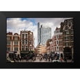 thumbnail image 2 of Bolokofsky, Ronald 14x11 Black Modern Framed Museum Art Print Titled - London Street Shops, 2 of 5