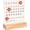 1pc white, variant on SONGAU Perpetual Calendar Desk Wood Calendar Stand Acrylic Calendar Desktop Decor for Livingroom Office Shop Bar Week Month Day Display(1pc black)