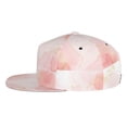 thumbnail image 3 of Gaeub Pink Marble Flat Bill Snapback Hats Baseball Caps with Adjustable for Running Workouts and Outdoor Activities, 3 of 9