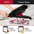 thumbnail image 4 of Fullstar - Vegetable Chopper, Food Chopper, Onion Chopper with Container - 4 Blades, Black, 4 of 7