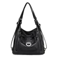 thumbnail image 3 of Bolsos de mano de cuero genuino, bolso de mano informal multifunción, mochila, bolsos para mujer, bolsos de hombro, bolso de mano para mujer, bolsas, 3 of 5