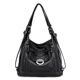 thumbnail image 3 of Bolsos de mano de cuero genuino, bolso de mano informal multifunción, mochila, bolsos para mujer, bolsos de hombro, bolso de mano para mujer, bolsas, 3 of 5