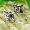 thumbnail image 3 of HOOUN 150 Pcs Tibetan Silver Nail Cut Kit Charms 30X14MM S1927 DIY Jewelry Making, 3 of 5