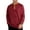 Wine, variant on Men Raglan Contrast Trim Three Button Henley Long Sleeve Tee Heather Stretch Knit Lightweight Daily Walking Gym Layering Tops Brown XXXL