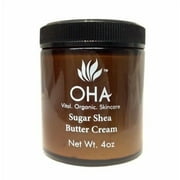 OHA Vital Organic Skincare Sugar Shea Butter Cream 4 oz Cream