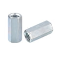 thumbnail image 1 of Unique Bargains M10x17x30mm Coupling Nuts, Galvanized Carbon Steel Hex Threaded Rod Coupler 5 Count, 1 of 4