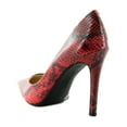 thumbnail image 3 of Jessica Simpson Cassani Women's Heels Red Muse Size 8 M, 3 of 8