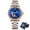 Blue, variant on CHENXI Rose Gold Women Automatic Mechanical Watches Top Brand Stainless Steel Waterproof Watch 2022 New Hollow Wristwatch