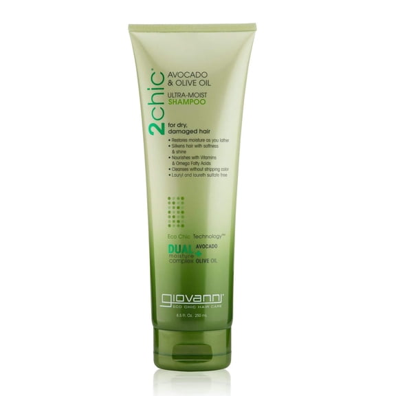 Giovanni 2chic Avocado & Olive Oil Ultra-moist Shampoo, 8.5 Fluid Ounce