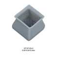 thumbnail image 2 of Advancent Tazas fáciles de colocar de 24 piezas para proteger muebles de oficina o hogar, tazas, mesa, silla, innovadoras y completas Decoración del hogar blanco, 2 of 6