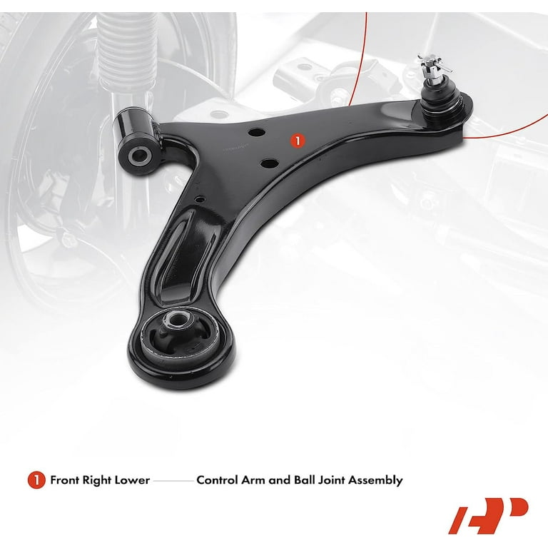コリアグランドセール A-Premium Front Right Lower Control Arm, with Ball Joint パーツ