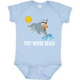thumbnail image 3 of Inktastic Fort Myers Beach Florida Dolphin Boys or Girls Baby Bodysuit, 3 of 5