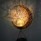 thumbnail image 3 of Campanas de viento solares LED para jardín, campanas de viento lunares, luces solares metálicas para exteriores para jardín, fiestas, patios, terrazas, jardines y decoración del hogar., 3 of 5