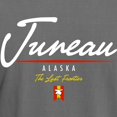 thumbnail image 3 of CafePress - Juneau Script Women's Dark T Shirt - Mens Comfort Colors® Shirt, 3 of 5