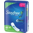 Stayfree Maxi Pads (without Wings), Unscented, Super, 48 ct